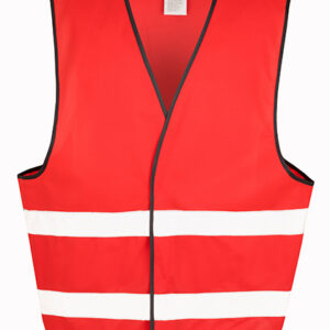Refleksvest med tryk, Red