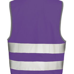 Alternative view of Refleksvest børn, Purple