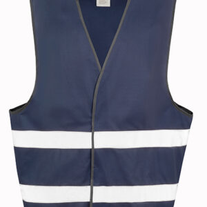 Refleksvest med tryk, Navy