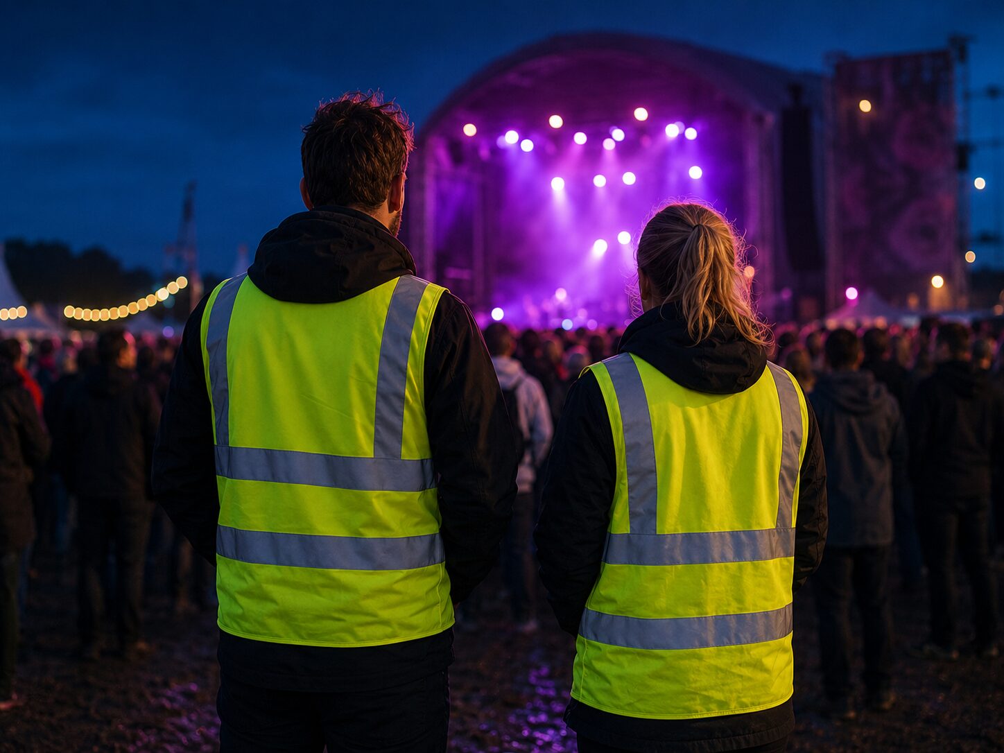 Refleksveste med tryk til events og festivaler